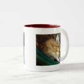 Stil dromen tweekleurige koffiemok (Voorkant rechts)