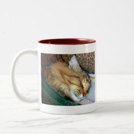 Stil dromen tweekleurige koffiemok