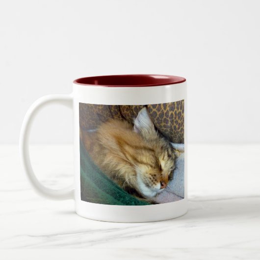 Stil dromen tweekleurige koffiemok (Links)