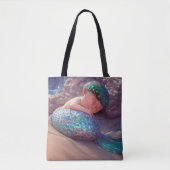 Stil een Bye-Mermaid Tote Bag (Voorkant)