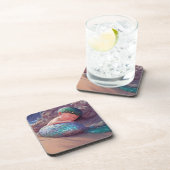 Stil een doei zeemeermin bier onderzetter (Rechterzijde)