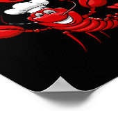 Stil en sappig grappig kraakbeestje Mannen vrouwen Poster (Hoek)