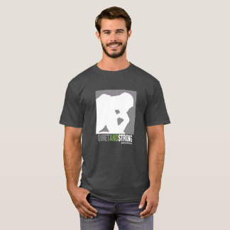 Stil en sterk Logo Shirt - Donker