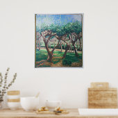 Stil Forest Traditional Oil Painting Poster (Keuken)