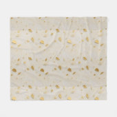 Stil Goud — Subtiele Luxe & Bruidssuite Fleece Deken (Voorkant (Horizontaal))
