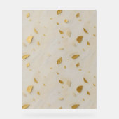 Stil Goud — Subtiele Luxe & Trouwsfeer Acryl Bord (Voorkant)