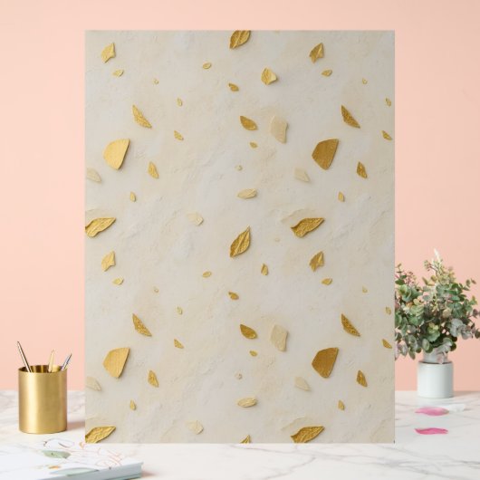 Stil Goud — Subtiele Luxe & Trouwsfeer Acryl Bord (Huwelijk)