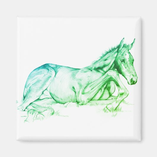 Stil (groen) magneet (Voorkant)