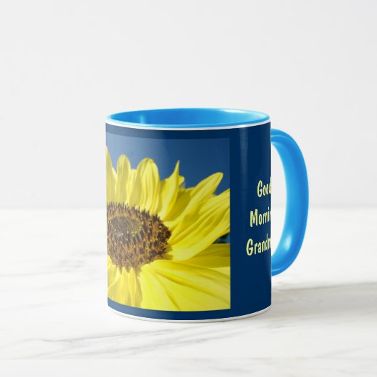 Stil, grootmoeder. Coffee Mok giften (Voorkant rechts)