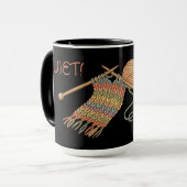 STIL! Ik ben aan het tinken. Mok (Voorkant links)