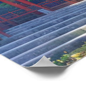 Stil Japanse shrine Poster (Hoek)