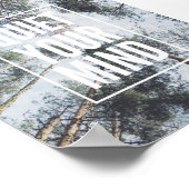 Stil je geest poster, inspirerend aanhalingstekens poster (Hoek)