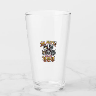 Stil Je Oordelende Vintage Kat Grafische T-Shirt_1 Glas