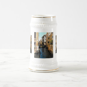 Stil kanaal in Venetië, Italië Bierpul