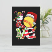 Stil kerstbal kerstkerstkerstkerstkerstkerstman me kaart (Staand voorkant)