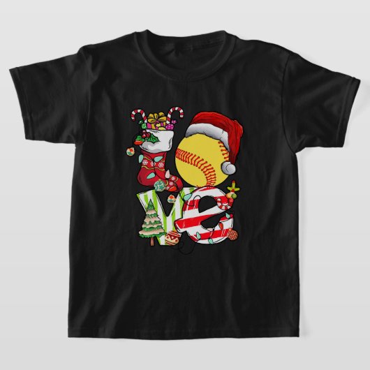 Stil kerstbal kerstkerstkerstkerstkerstkerstman me t-shirt (Laagn)