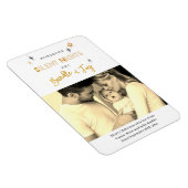 Stil kerstfeest zondagen aankondiging magneet (Rechterzijde)