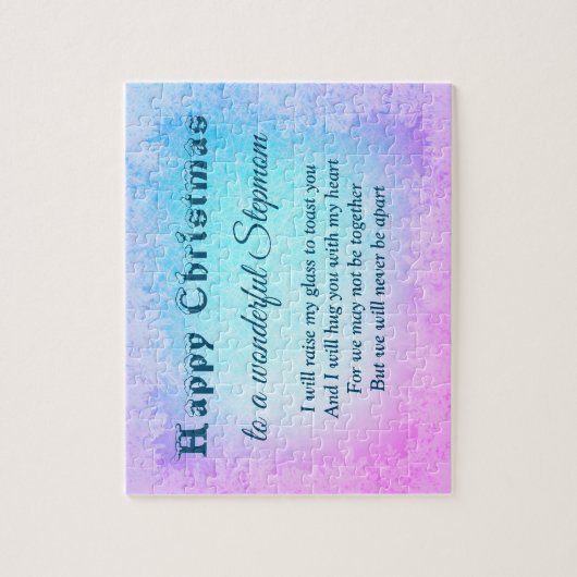 Stil Kerstmis Stepmam Legpuzzel (Verticaal)