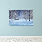 Stil licht canvasprint canvas afdruk (Insitu (Houten vloer))