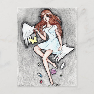 Stil lijden briefkaart