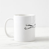 Stil loyaliteitsschets koffiemok (Links)