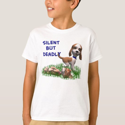 Stil maar dodelijk T-shirt (Voorkant)
