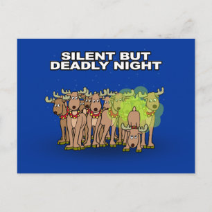 Stil maar overdag nacht briefkaart