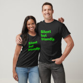 Stil maar vriendelijk t-shirt (Unisex)