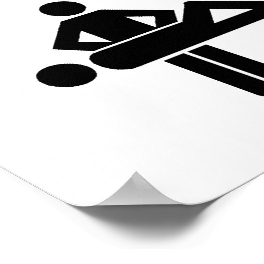 Stil, massage therapie op het werk poster (Hoek)