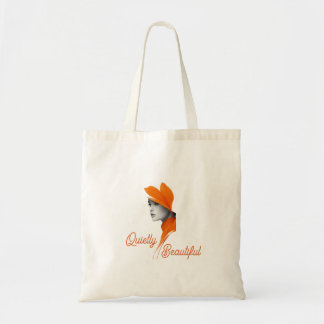 Stil Mooie Elegante Vrouw Kunst Tote Tas