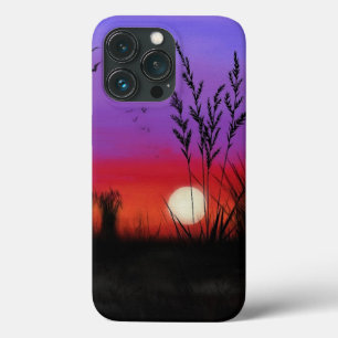 stil - Mooie zonsondergang - tekening Case-Mate iPhone Case