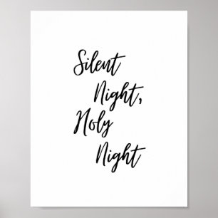 Stil nacht, Heilig Poster