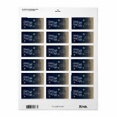 Stil nacht, Heilige nacht Etiket (Full Sheet)