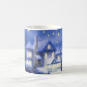 Stil nacht. kerstcadeautje mok (Center)