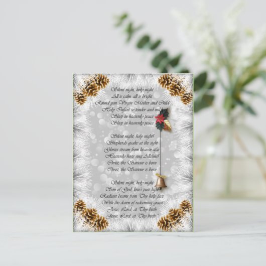 Stil nachtversum briefkaart (Staand voorkant)