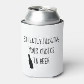 Stil oordelen over je smaak in bier koeler kan (Blikje Voorkant)