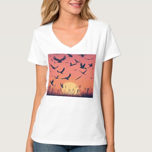 Stil opstijgen t-shirt (Voorkant)