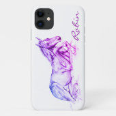 Stil (paars) Case-Mate iPhone case (Achterkant)