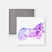 Stil (paars) magneet (Voorkant / Achterkant)