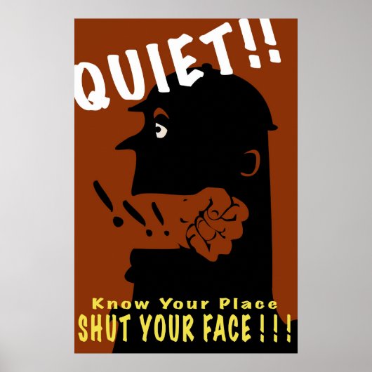 Stil! Poster (Voorkant)