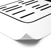 Stil, rapporteer op het werk poster (Hoek)