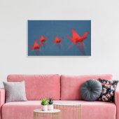 Stil, regenachtig dagcanvas afdrukken (Insitu (Woonkamer))