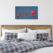 Stil, regenachtig dagcanvas afdrukken (Insitu (Slaapkamer))