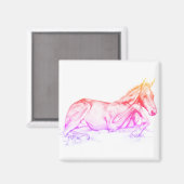 Stil (regenboog) magneet (Voorkant / Achterkant)