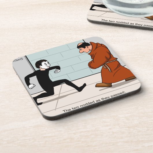 "Stil respect" Onderzetter (Linkerzijde)