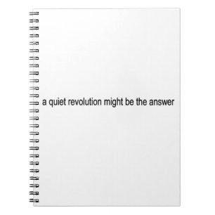 Stil revolutie notitieboek