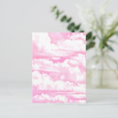 Stil Roos wolken decor Briefkaart (Staand voorkant)