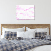 Stil Roos wolken decor Canvas Afdruk (Insitu (Slaapkamer))