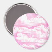 Stil Roos wolken decor Magneet (Voorkant / Achterkant)