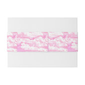 Stil Roos wolken decor Uitnodigingen Wikkel (Achterkant Voorbeeld)